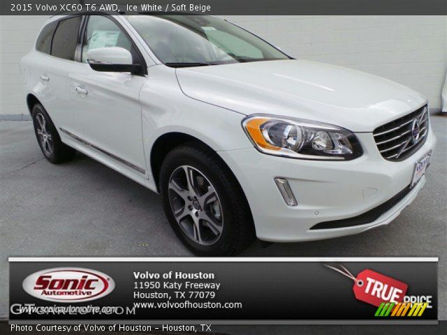 2015 Volvo XC60 T6 AWD in Ice White