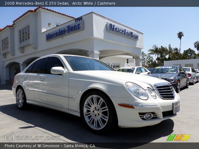 2008 Mercedes-Benz E 350 Sedan in Arctic White