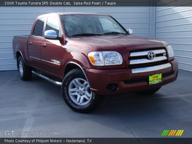 2006 Toyota Tundra SR5 Double Cab in Salsa Red Pearl