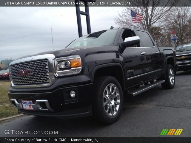 2014 GMC Sierra 1500 Denali Crew Cab 4x4 in Onyx Black