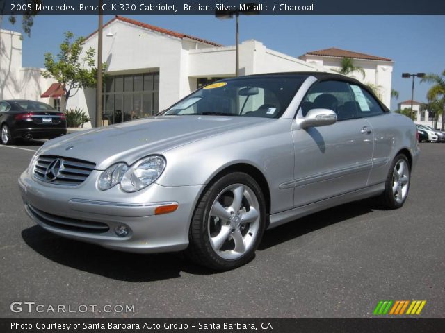 2005 Mercedes-Benz CLK 320 Cabriolet in Brilliant Silver Metallic