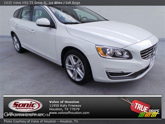 2015 Volvo V60 T5 Drive-E in Ice White