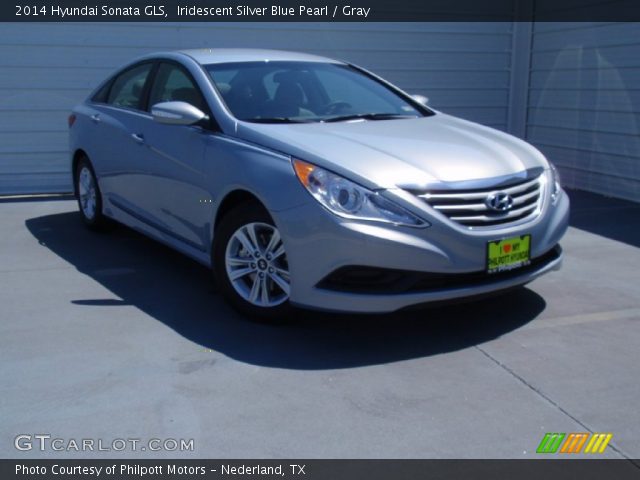2014 Hyundai Sonata GLS in Iridescent Silver Blue Pearl