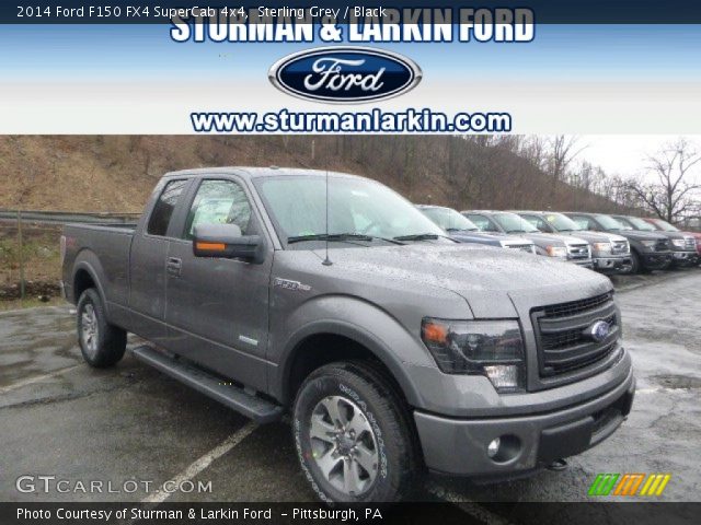 2014 Ford F150 FX4 SuperCab 4x4 in Sterling Grey