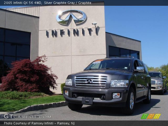 2005 Infiniti QX 56 4WD in Silver Graphite Gray