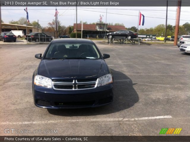 2013 Dodge Avenger SE in True Blue Pearl