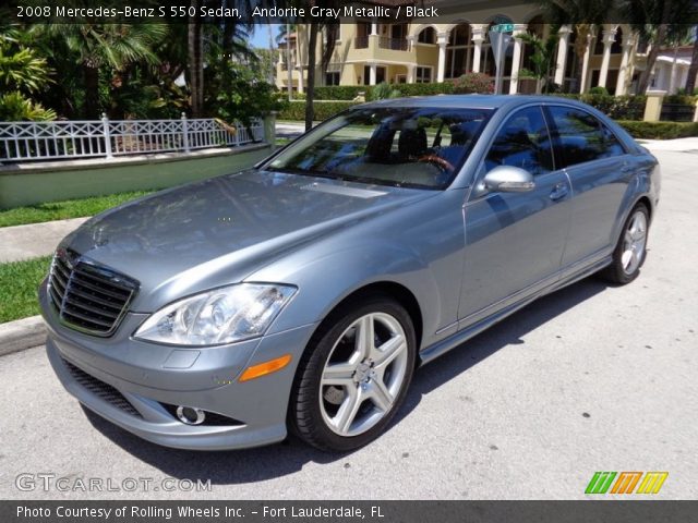 2008 Mercedes-Benz S 550 Sedan in Andorite Gray Metallic