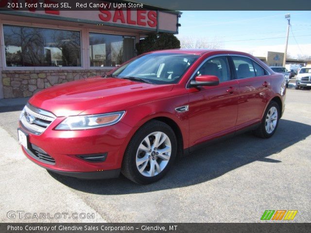 2011 Ford Taurus SEL in Red Candy