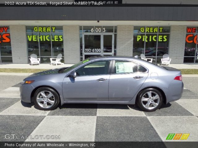 2012 Acura TSX Sedan in Forged Silver Metallic