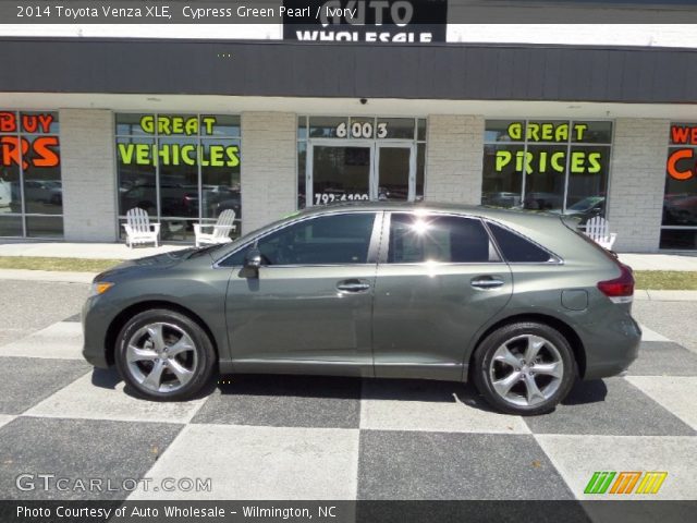 2014 Toyota Venza XLE in Cypress Green Pearl