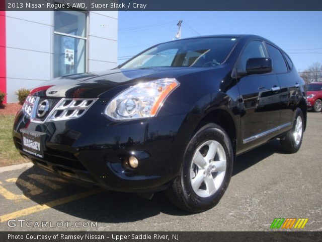 2013 Nissan Rogue S AWD in Super Black