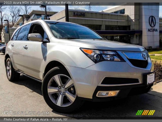 2013 Acura MDX SH-AWD in Palladium Metallic