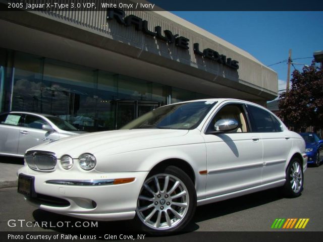 2005 Jaguar X-Type 3.0 VDP in White Onyx
