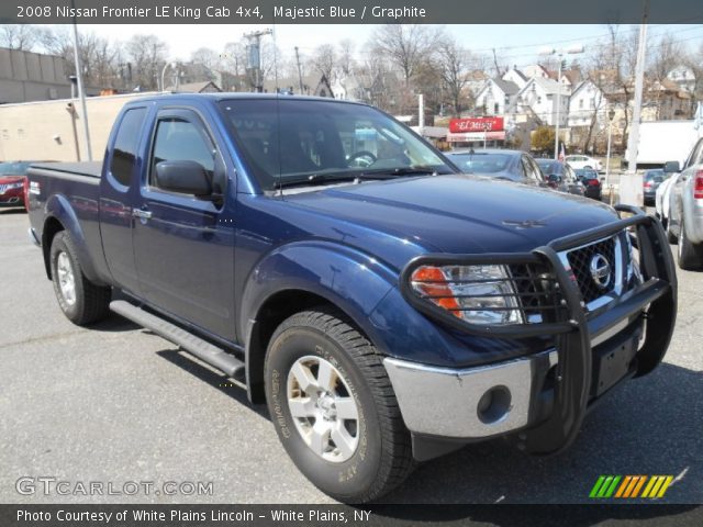 2008 Nissan Frontier LE King Cab 4x4 in Majestic Blue