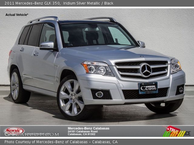 2011 Mercedes-Benz GLK 350 in Iridium Silver Metallic