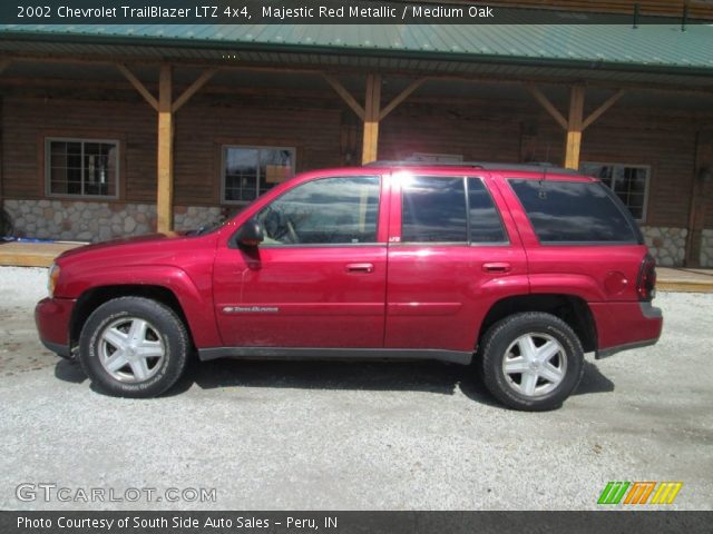 2002 Chevrolet TrailBlazer LTZ 4x4 in Majestic Red Metallic
