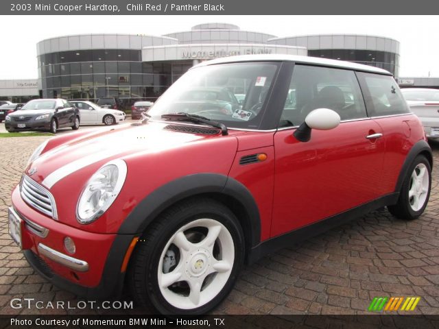 2003 Mini Cooper Hardtop in Chili Red