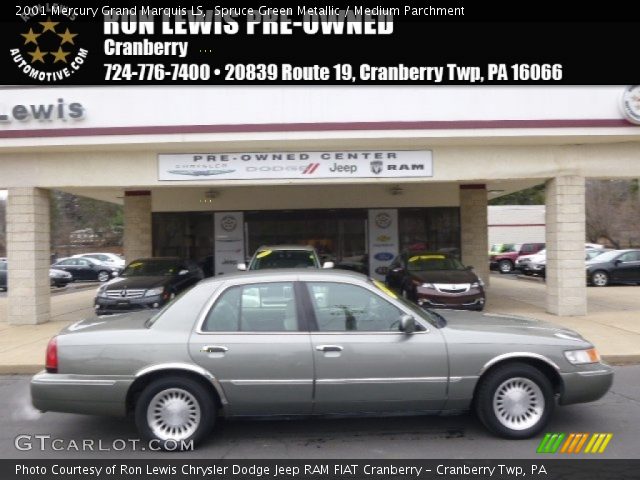 2001 Mercury Grand Marquis LS in Spruce Green Metallic