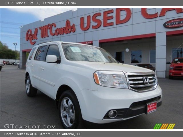 2012 Honda Pilot EX in Taffeta White