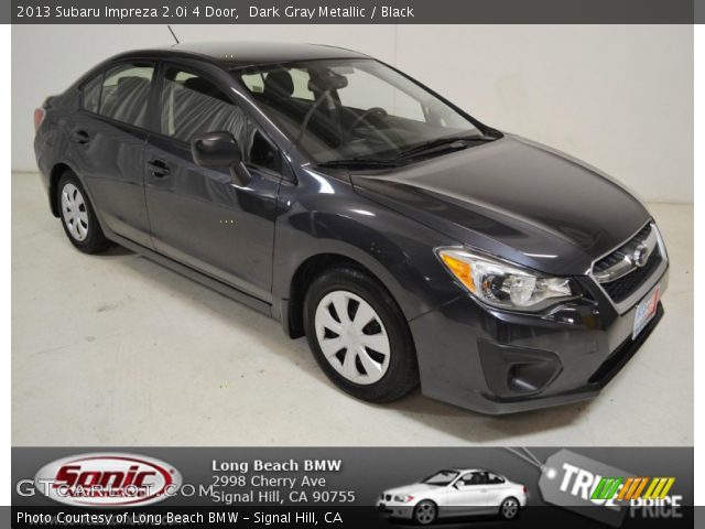 2013 Subaru Impreza 2.0i 4 Door in Dark Gray Metallic
