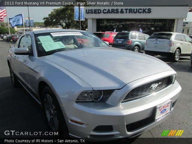 2013 Ford Mustang V6 Premium Coupe in Ingot Silver Metallic