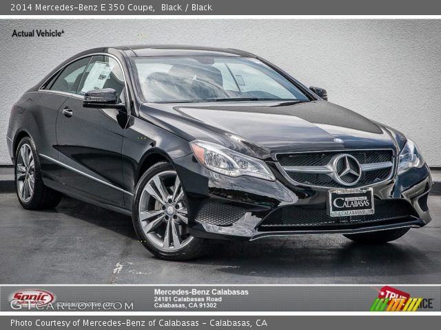 2014 Mercedes-Benz E 350 Coupe in Black