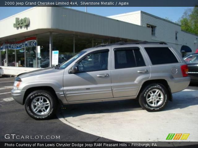 2000 Jeep Grand Cherokee Limited 4x4 in Silverstone Metallic