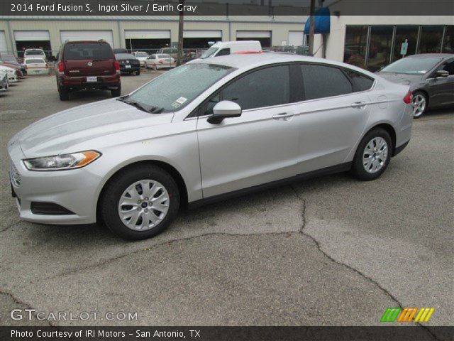 2014 Ford Fusion S in Ingot Silver