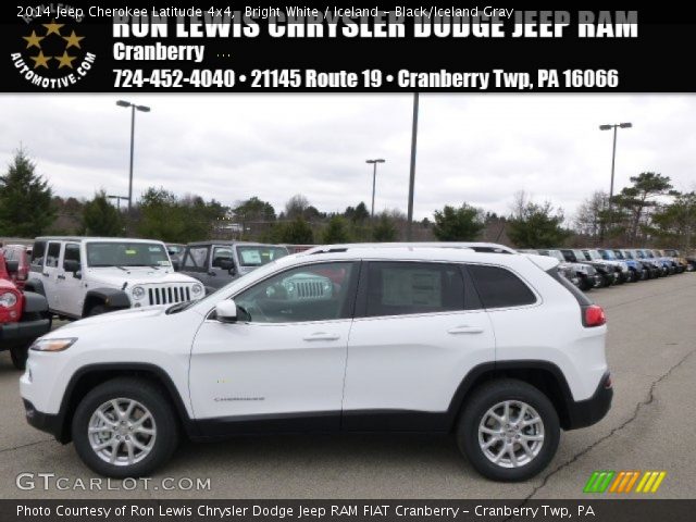 2014 Jeep Cherokee Latitude 4x4 in Bright White