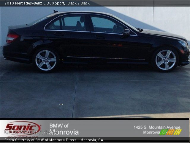 2010 Mercedes-Benz C 300 Sport in Black