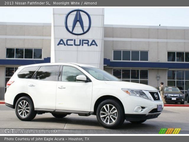 2013 Nissan Pathfinder SL in Moonlight White