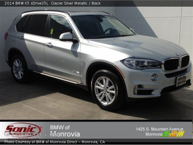 2014 BMW X5 sDrive35i in Glacier Silver Metallic