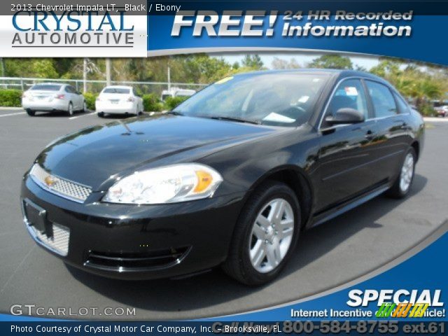 2013 Chevrolet Impala LT in Black