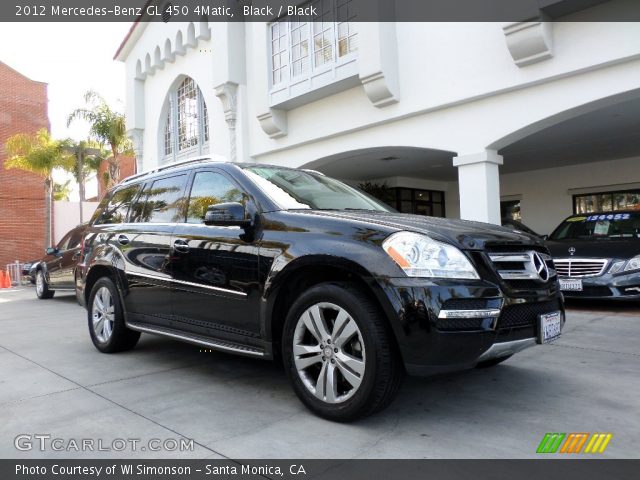 2012 Mercedes-Benz GL 450 4Matic in Black