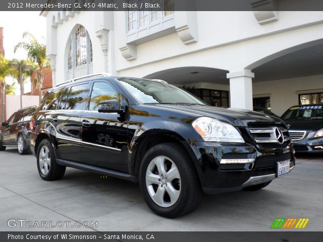 2012 Mercedes-Benz GL 450 4Matic in Black
