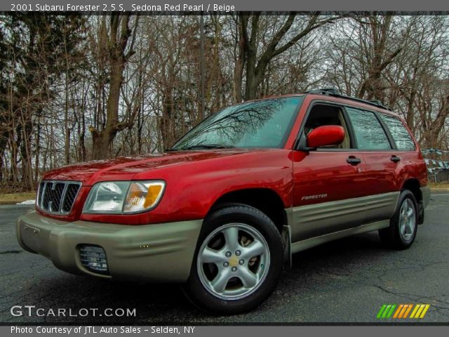 2001 Subaru Forester 2.5 S in Sedona Red Pearl