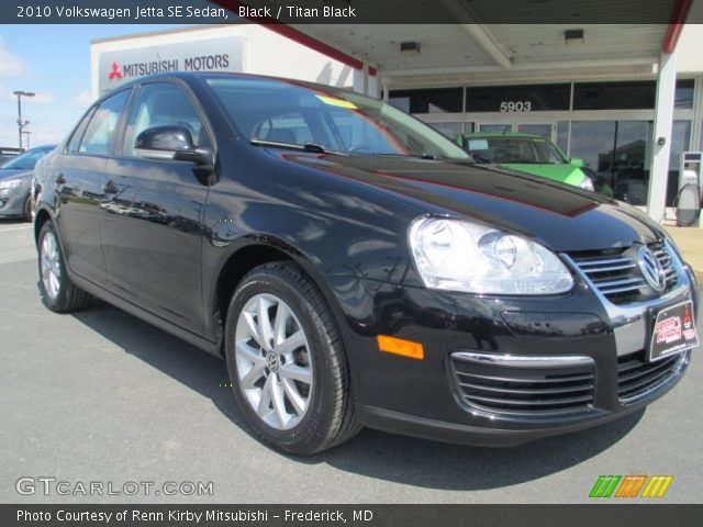 2010 Volkswagen Jetta SE Sedan in Black