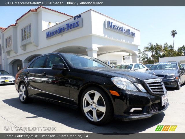2011 Mercedes-Benz E 350 Sedan in Black