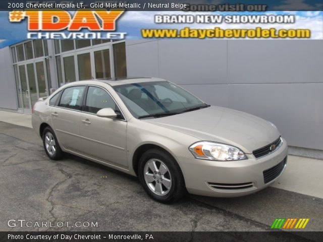 2008 Chevrolet Impala LT in Gold Mist Metallic
