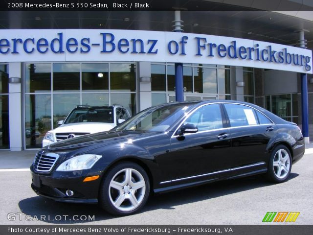2008 Mercedes-Benz S 550 Sedan in Black