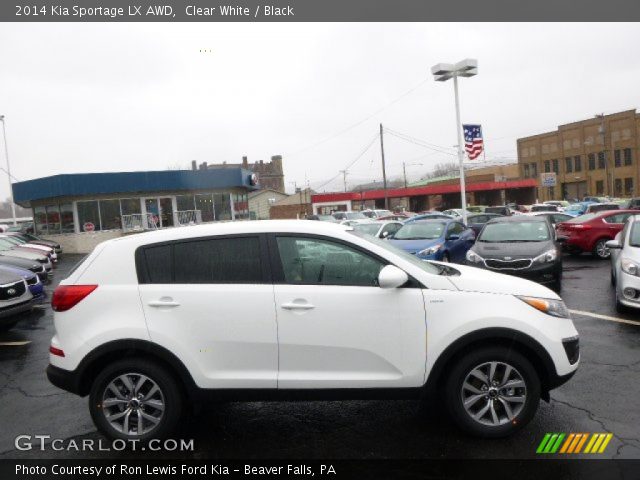 2014 Kia Sportage LX AWD in Clear White