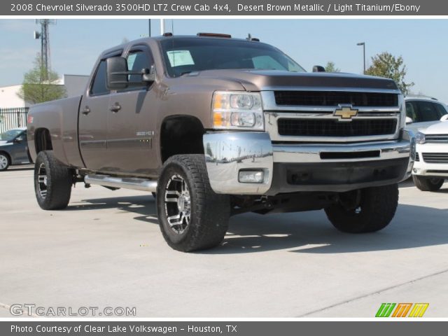 2008 Chevrolet Silverado 3500HD LTZ Crew Cab 4x4 in Desert Brown Metallic