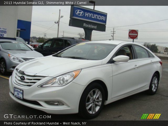 2013 Hyundai Sonata GLS in Shimmering White