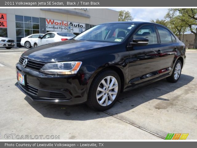 2011 Volkswagen Jetta SE Sedan in Black