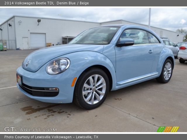 2014 Volkswagen Beetle TDI in Denim Blue