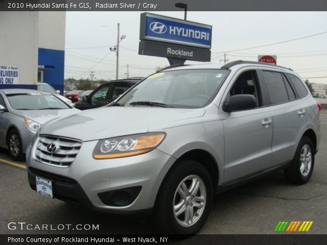 2010 Hyundai Santa Fe GLS in Radiant Silver