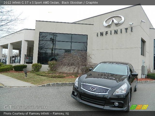 2012 Infiniti G 37 x S Sport AWD Sedan in Black Obsidian