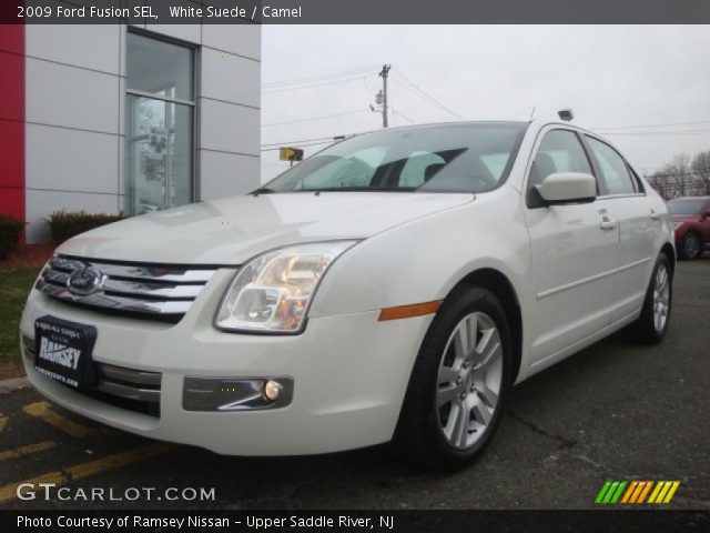 2009 Ford Fusion SEL in White Suede