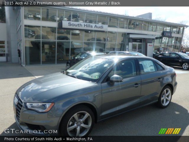 2015 Audi A3 2.0 Premium quattro in Monsoon Gray Metallic