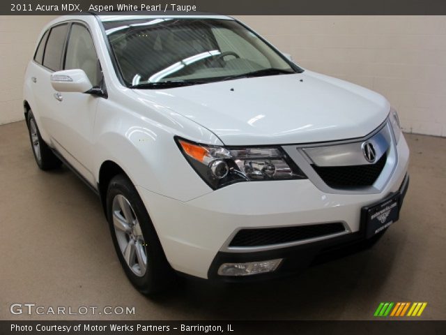 2011 Acura MDX  in Aspen White Pearl